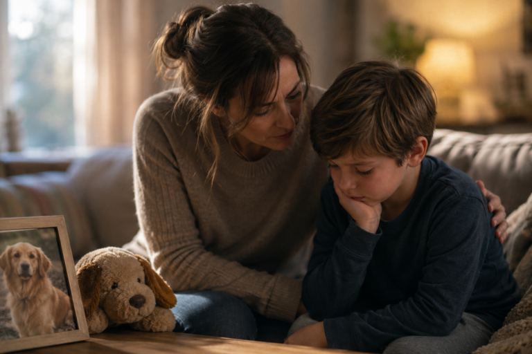 Helping kids through pet loss
